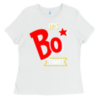 White it's bo time Ladies Tee - PixelWave