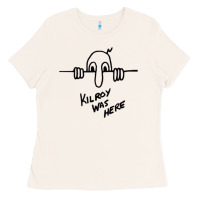 Bone Kilroy was here (on RedBubble) gift Ladies Tee - PixelWave