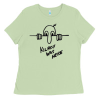 Matcha Kilroy was here (on RedBubble) gift Ladies Tee - PixelWave