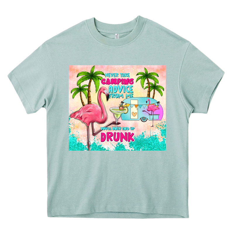 Never Take Camping Advice From Me Heavy Core Tee by TumblerDesignByShophia | Teevron