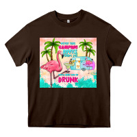 Chocolate Brown never take camping advice from me Heavy Core Tee - TumblerDesignByShophia
