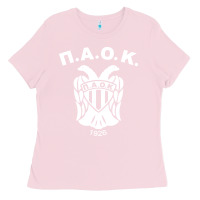 Bubblegum Pink paok merch Ladies Tee - PixelWave