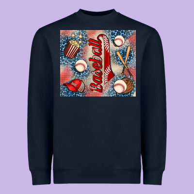 Baseball Heavyweight Sweatshirt Designed By Adodesignshop