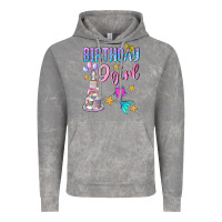Cloud Rock Birthday Girl 9 Vintage Hoodie - BundleAndBundleShop
