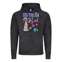 Vintage Black Birthday Girl 9 Vintage Hoodie - BundleAndBundleShop