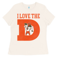 Bone i love the d broncos football quote Ladies Tee - PixelWave
