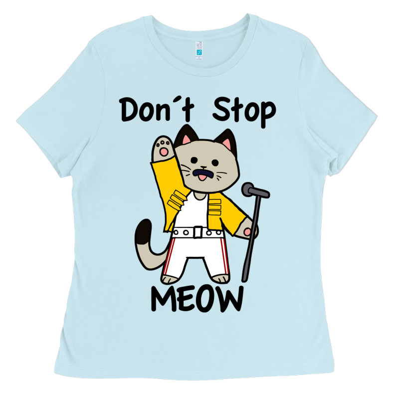 Don´t Stop Meow Ladies Tee by PixelWave | Teevron