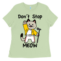 Matcha Don´t Stop Meow Ladies Tee - PixelWave
