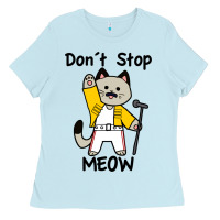 Don´t Stop Meow Ladies Tee | Teevron