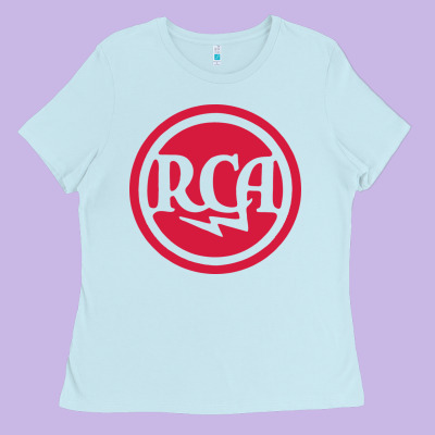 Rca Radio Tubes Ladies Tee Designed By Pixelwave