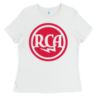 White rca radio tubes Ladies Tee - PixelWave