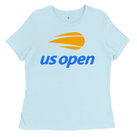 Baby Blue open Tennis tournament Ladies Tee - PixelWave