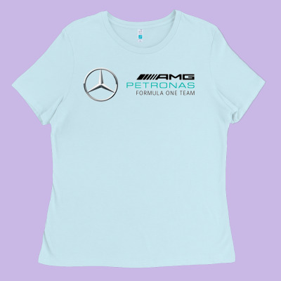 Mercedis F1 Ladies Tee Designed By Pixelwave