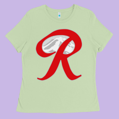 Men Rainier Beer Capital R Mountain Ladies Tee Designed By Pixelwave