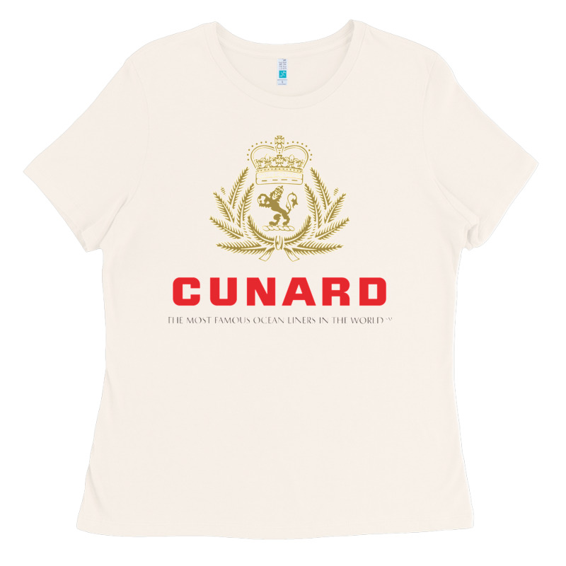 Luxury Cruises Cunard Ladies Tee by PixelWave | Teevron