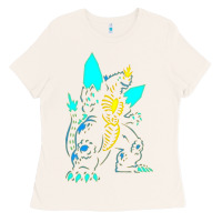 Bone Spacegodzilla Ladies Tee - PixelWave