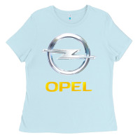 Baby Blue Opel Ladies Tee - PixelWave