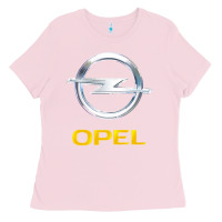 Bubblegum Pink Opel Ladies Tee - PixelWave