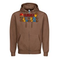 Chestnut raising ballers Zipper Hoodie - AdoDesignShop