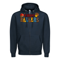 Navy raising ballers Zipper Hoodie - AdoDesignShop