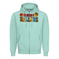 Seafoam raising ballers Zipper Hoodie - AdoDesignShop