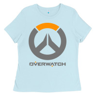 Baby Blue overwatch Ladies Tee - PixelWave