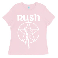 Bubblegum Pink Rush Explosion Ladies Tee - PixelWave