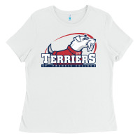 White st. francis terriers(SFC), brooklyn Ladies Tee - PixelWave