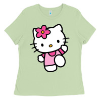 Matcha kitty Ladies Tee - PixelWave