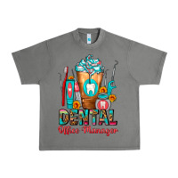 Tornado Dental Office Manager cold drink frappe Urban Heavy Tee - FaDigitalArtStudio