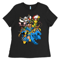 Black group pic x men Ladies Tee - PixelWave