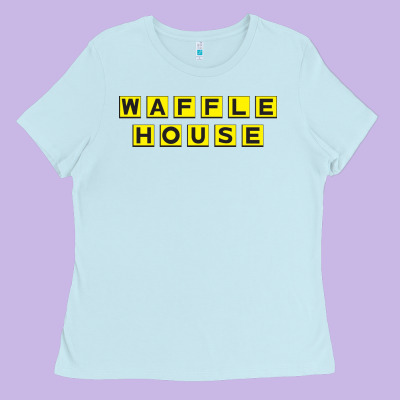 Waffle Hause Ladies Tee Designed By Pixelwave