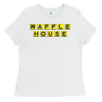 White waffle hause Ladies Tee - PixelWave