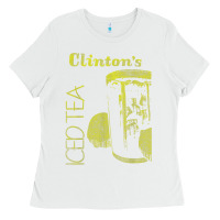 White Clintons Iced Tea Ladies Tee - PixelWave