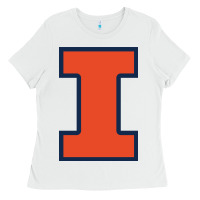 White illinois fighting illini Ladies Tee - PixelWave