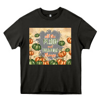 Asphalt all the plaid and pumpkin things Heavy Core Tee - TumblerDesignByShophia