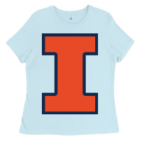 Baby Blue illinois fighting illini Ladies Tee - PixelWave