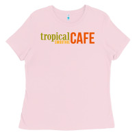 Bubblegum Pink Tropical Smoothie Ladies Tee - PixelWave