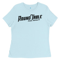 Baby Blue resto, round table pizza new Ladies Tee - PixelWave