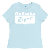 Baby Blue onitsuka tiger Ladies Tee - PixelWave