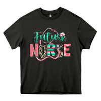 Asphalt future nurse Heavy Core Tee - RanaPortraitStore
