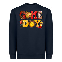 Navy game day softball Heavyweight Sweatshirt - AdoDesignShop