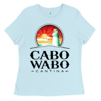 Baby Blue cabo wabo Ladies Tee - PixelWave