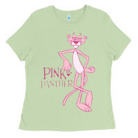 Matcha pink panther Ladies Tee - PixelWave