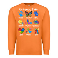 Carrot god says i am autism Premium Sweatshirt - JahusDesignShop