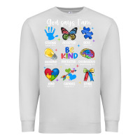 Dove Grey god says i am autism Premium Sweatshirt - JahusDesignShop