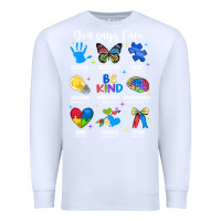 White god says i am autism Premium Sweatshirt - JahusDesignShop