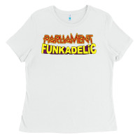 White parliament funkadelic Ladies Tee - PixelWave