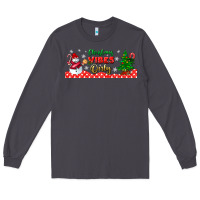 Smoke christmas vibes only libbey glass Long Sleeve Tee - BundleAndBundleShop