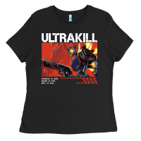 Black the merch ultrakill 1 Ladies Tee - PixelWave